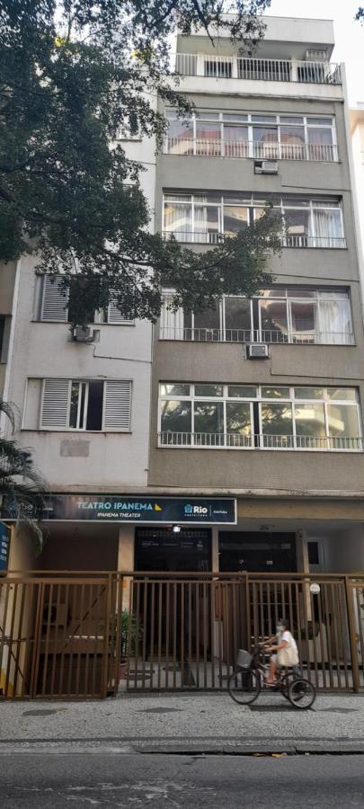 charmosa cobertura em Ipanema na quadra da praia de quarto, sala, terraço e sauna Rio de Janeiro Exterior foto