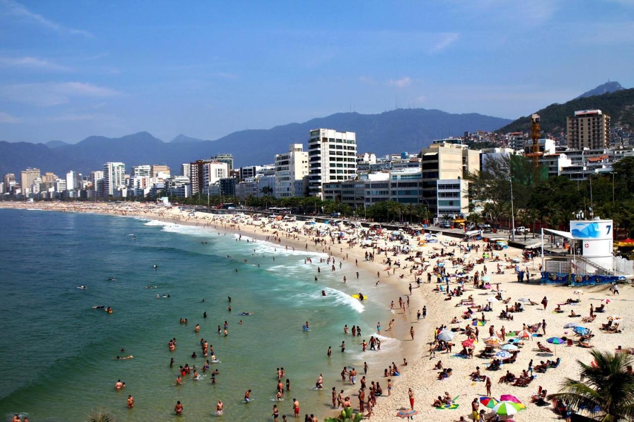 charmosa cobertura em Ipanema na quadra da praia de quarto, sala, terraço e sauna Rio de Janeiro Exterior foto