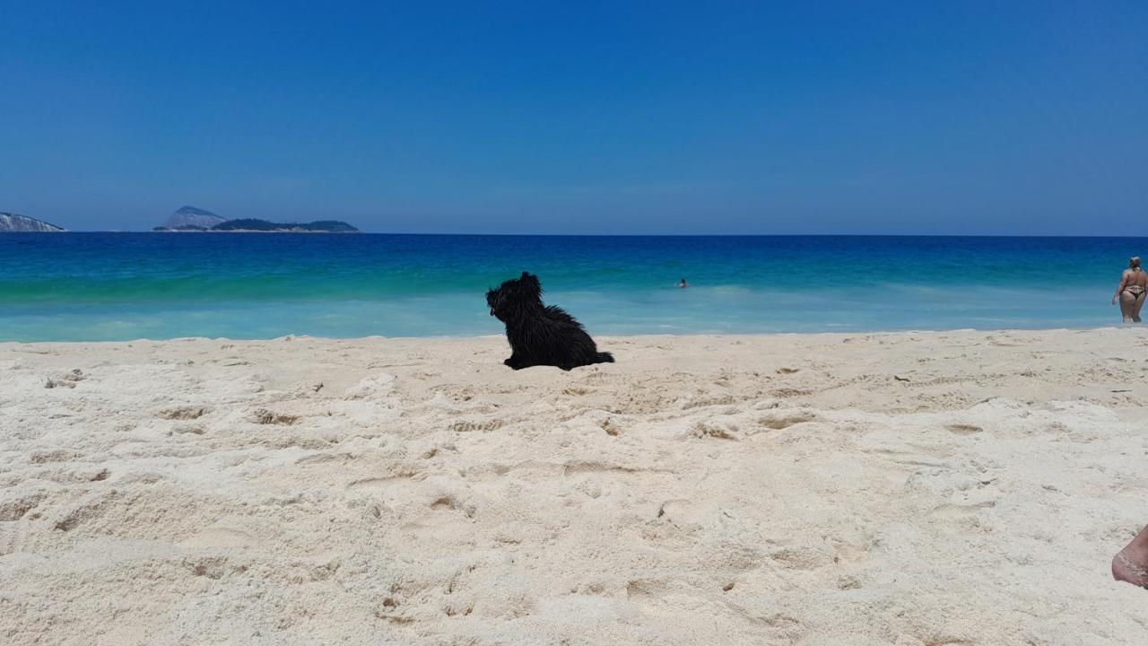 charmosa cobertura em Ipanema na quadra da praia de quarto, sala, terraço e sauna Rio de Janeiro Exterior foto