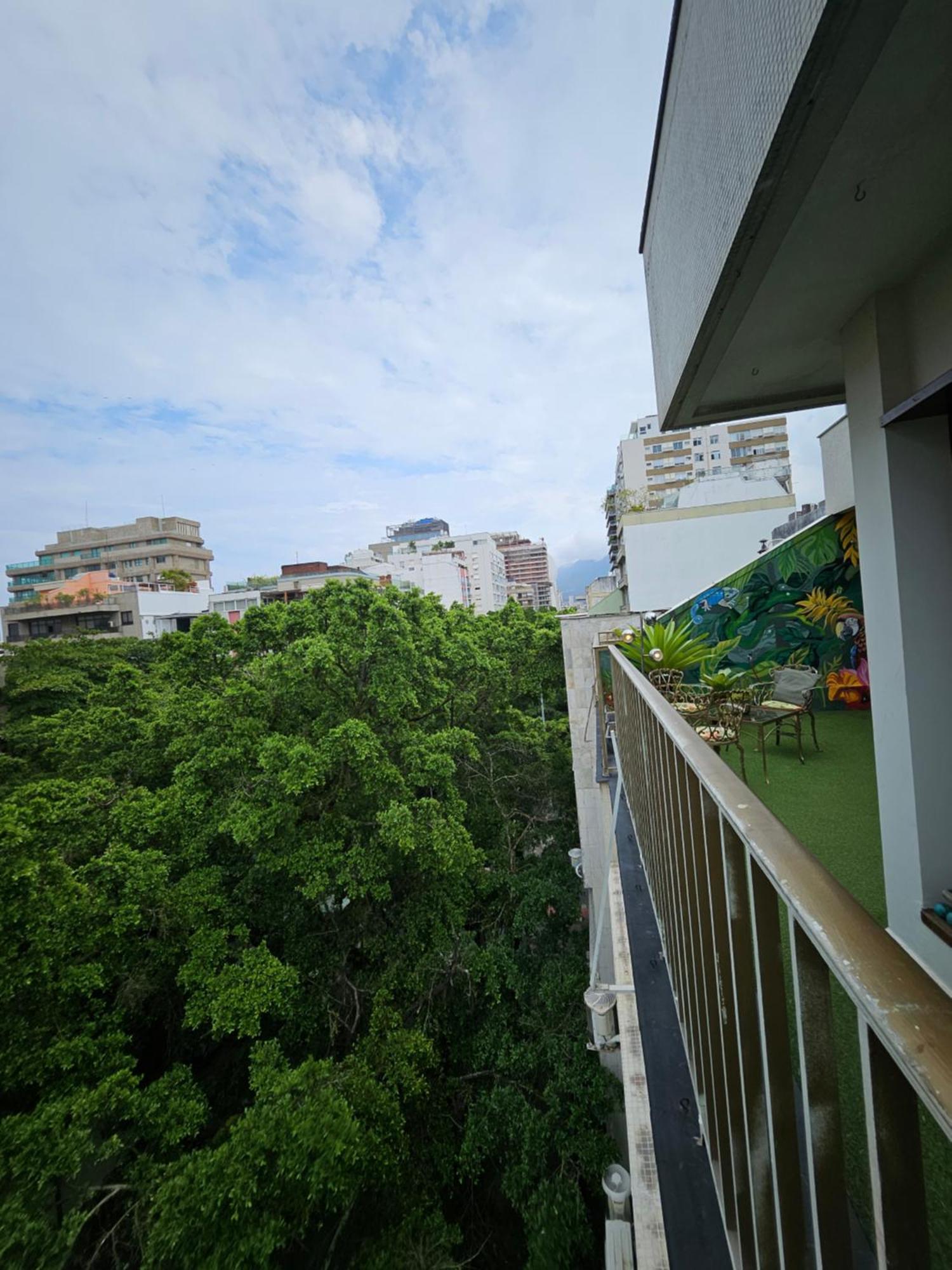 charmosa cobertura em Ipanema na quadra da praia de quarto, sala, terraço e sauna Rio de Janeiro Exterior foto